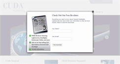 Desktop Screenshot of cuda.com