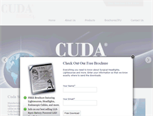 Tablet Screenshot of cuda.com